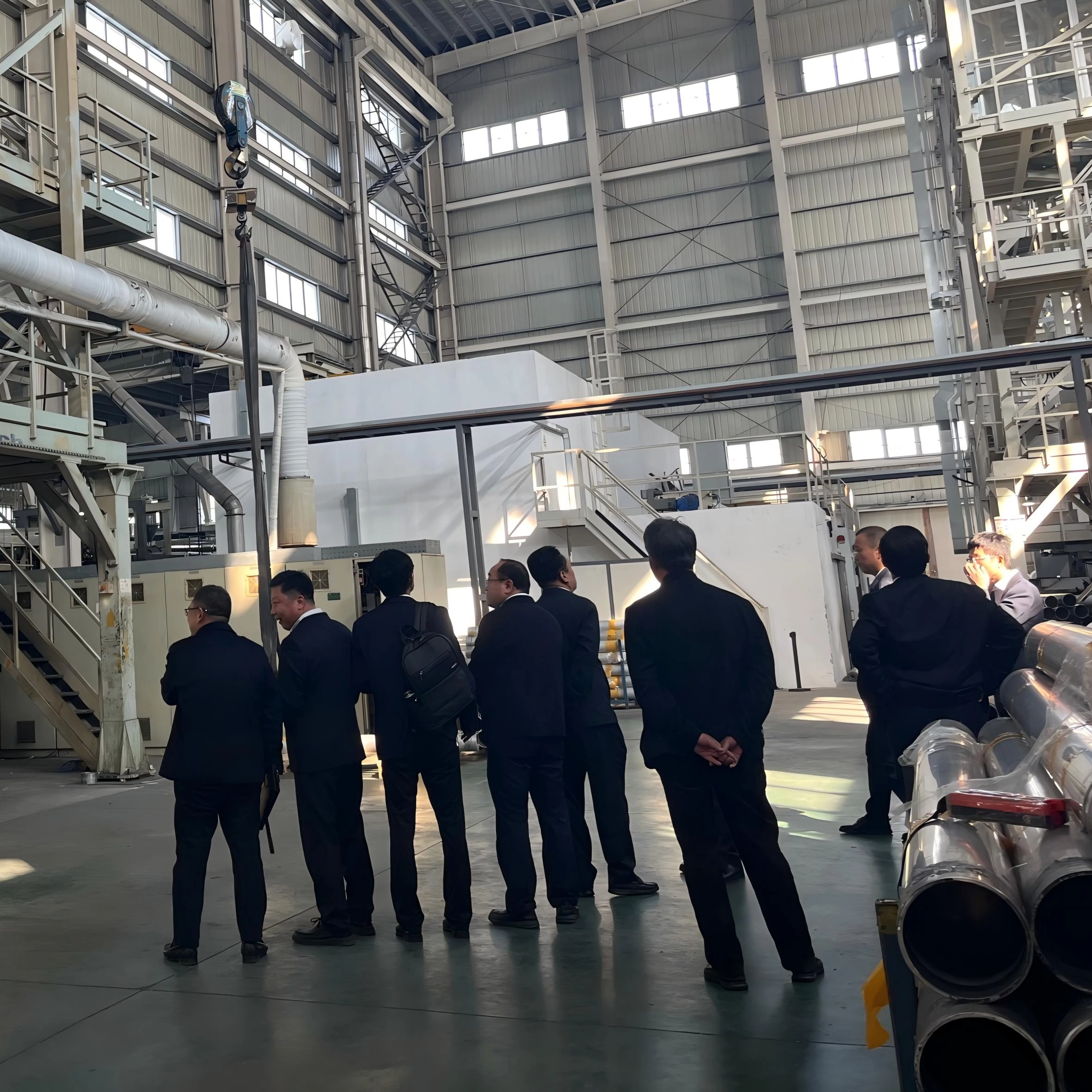 森韦得实业引领合作新风向，金乡县与济宁新材料产业园区领导莅临探讨